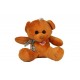 Bear With Ribbon and Heart Plush Toy