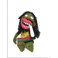 Bob Marley Green Plush Toy