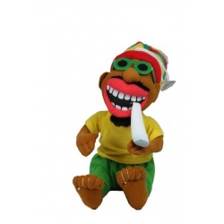 Bob Marley With Sunglasses and Cap Plush Toy Medium