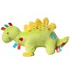 Πράσινο Δεινισαυράκι Με Κίτρινο Αστέρι Μεσαίο Λούτρινο Αρκουδάκι