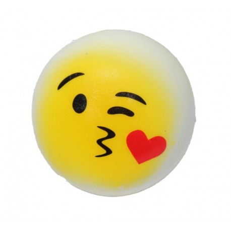 Emoji Kiss Squishy Brelock