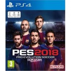 PES2018 PS4 used