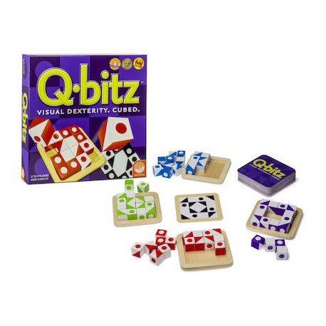 Q-bitz Visual Dexterity Cubed Ηλικία 8+ Επιτραπέζιο Παιχνίδι no. 584