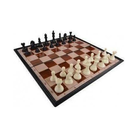 Σκάκι Chess Checkers Backgammon 3 σε 1 25x25cm