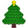 Pop It Fidget Christmas Tree with Star Πράσινο