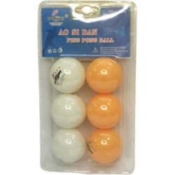 AO SI DAN PING PONG BALL SET 6 ΤΜΧ