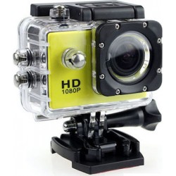 SPORTS HD DV WATERPROOF WR 30M FULL HD H.264 SPC1080 Yellow