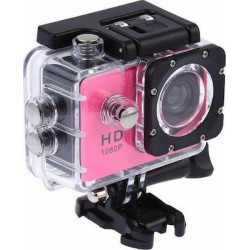 Sport Action HD DV WATERPROOF WR 30M H264 1080p SDV3 Pink