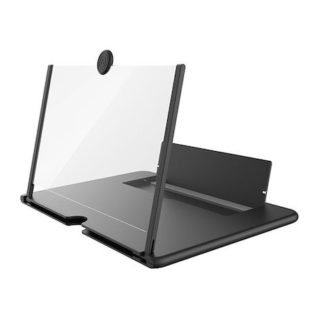 Mobile Stand 3D Screen Magnifier Μαύρο (CL-01)
