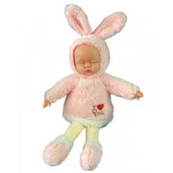 Κούκλα Μωρό που Κοιμάται Ροζ 40cm 0856-43