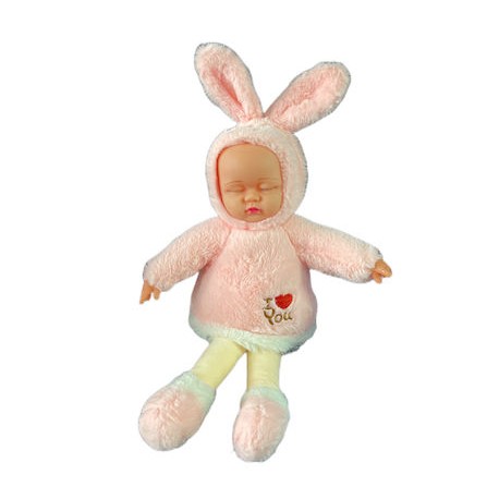 Κούκλα Μωρό που Κοιμάται Ροζ 40cm 0856-43