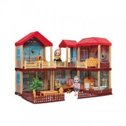 Κουκλόσπιτο Ονειρικό Σπίτι 158 τμχ Dream house toy runyuan toys