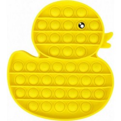 Tooky Toys Pop It Fidget Παπάκι Κίτρινο