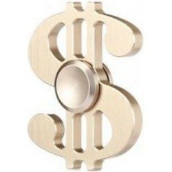 Fidget Spinner Aluminum Dollar 3min Χρυσό