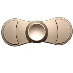 Fidget Spinner Metal Two Leaves 2 minutes Χρυσό