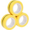 Finger Spinner Magnetic Antistress Ring Κίτρινο