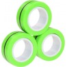 Stress Relief Magnetic Ring Green Yellow