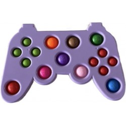 Pop it Σκληρή Παλέτα 23x16cm Play Station Μοχλός Μωβ