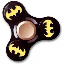 Fidget Spinner Batman Black & Yellow 3 Leaves