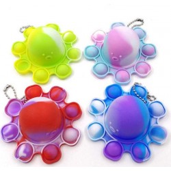 Pop it Fidget Mini Octopus Πολύχρωμο