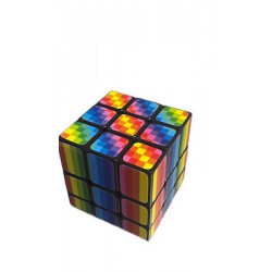 Κύβος 3x3 Πολύχρωμος Rainbow Unequal Cube
