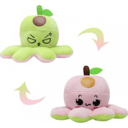 Reversible Octopus Green to Pink 20cm