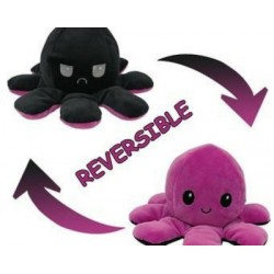 Reversible Octapus Pink Black - Αναδιπλώμενο Χταπόδι Ροζ Μαύρο