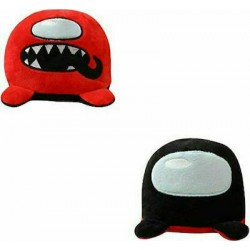 Reversible Plush Alien ΚΟΚΚΙΝΟ/ΜΑΥΡΟ