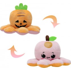 Reversible Octopus Carrot Orange to Pink 20cm